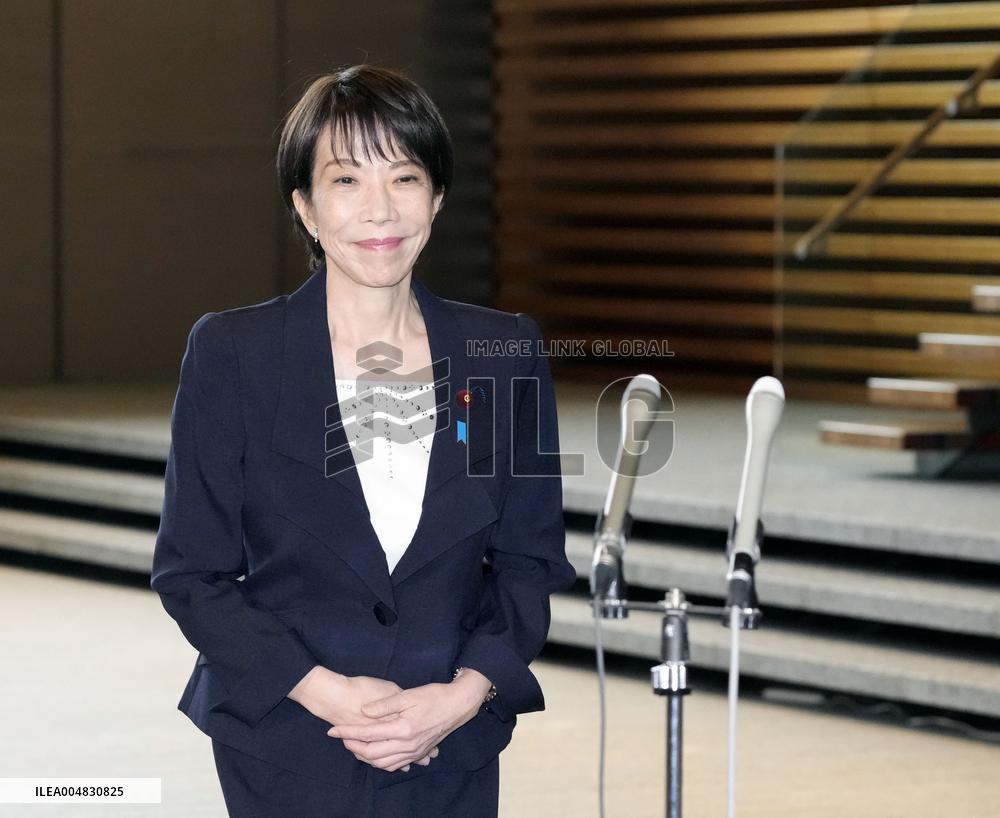 Japan's new PM Takaichi