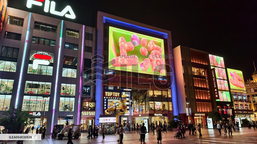 Nanjing Road Walkway in Shanghai