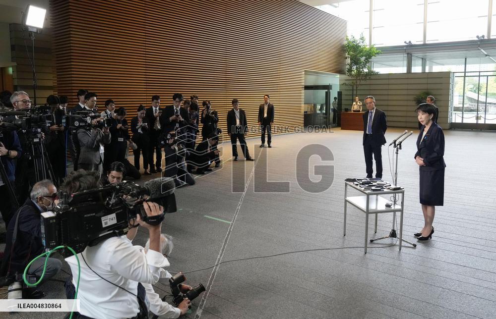 Japan's new PM Takaichi