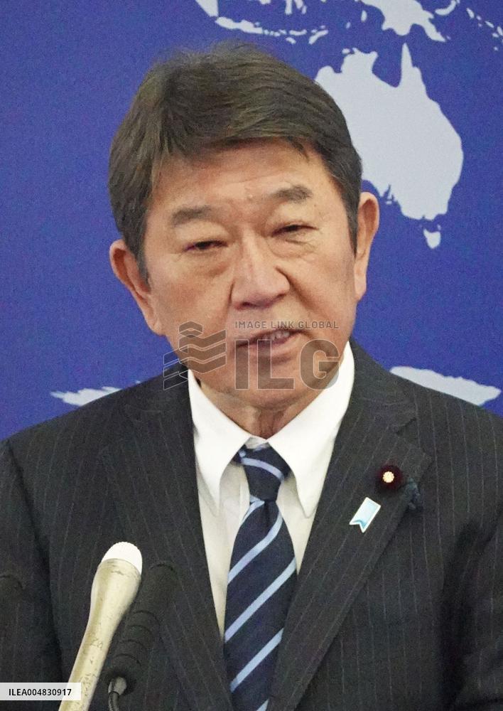 Japan's new Foreign Minister Motegi