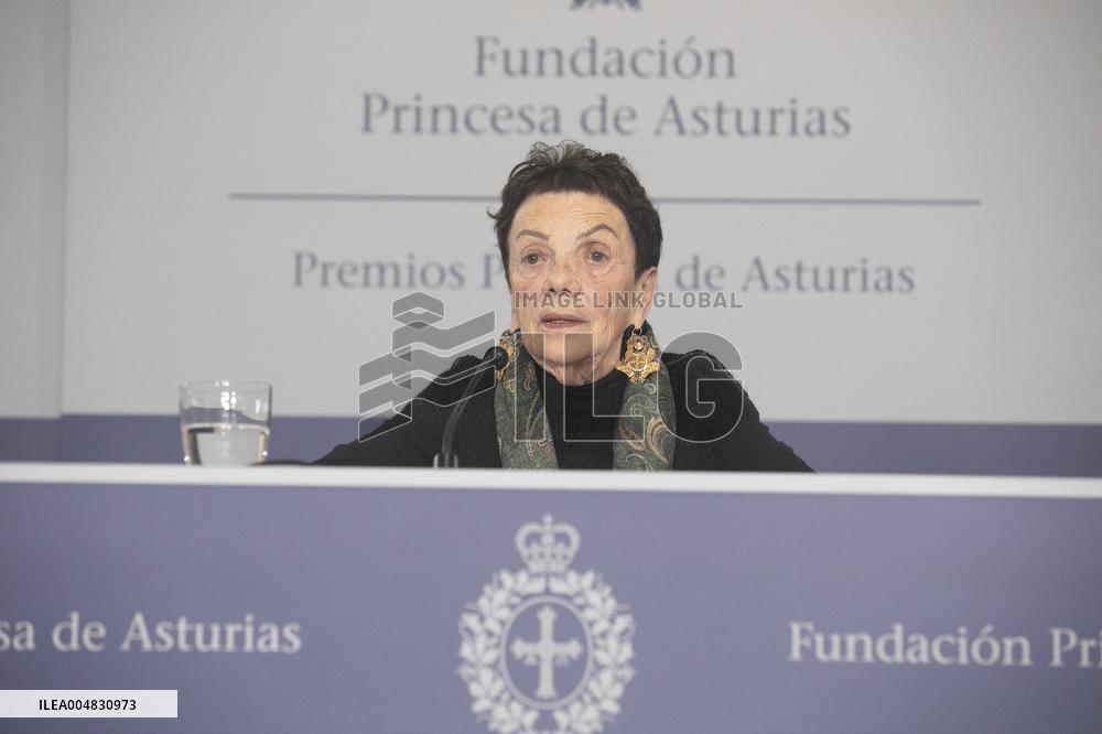 Graciela Iturbide Attends Press Conference - Spain