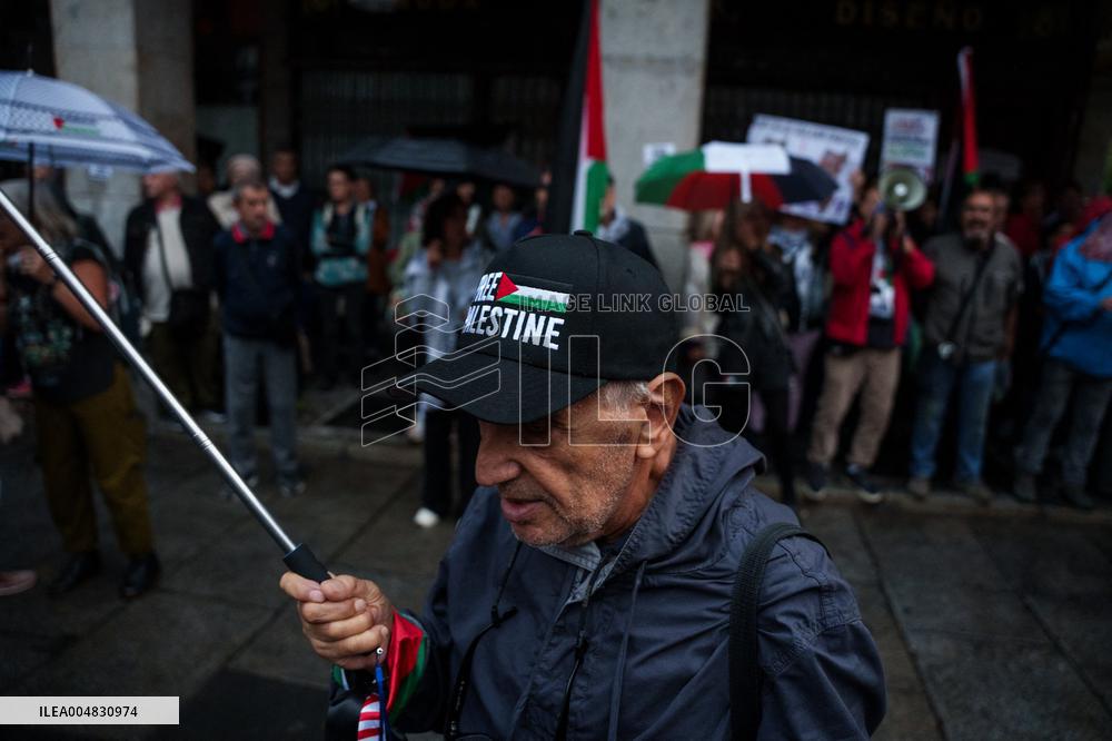 Rally Held After Israeli Ceasefire Broken - Madrid