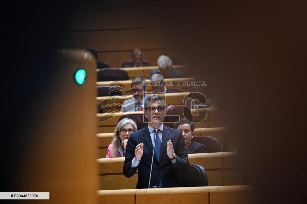 Government Faces Economic Questions in Senate - Madrid