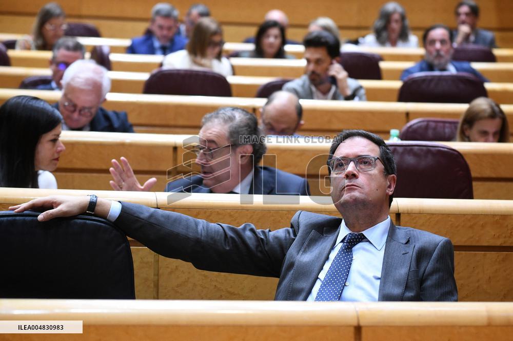 Government Faces Economic Questions in Senate - Madrid