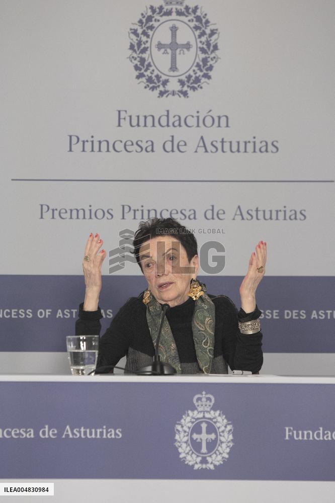 Graciela Iturbide Attends Press Conference - Spain