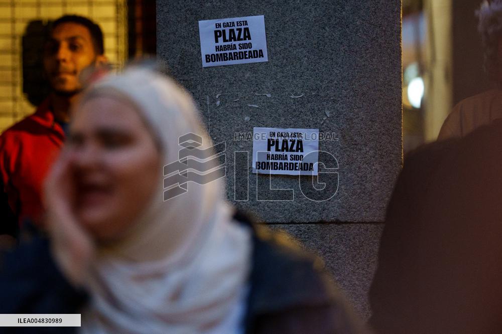 Rally Held After Israeli Ceasefire Broken - Madrid