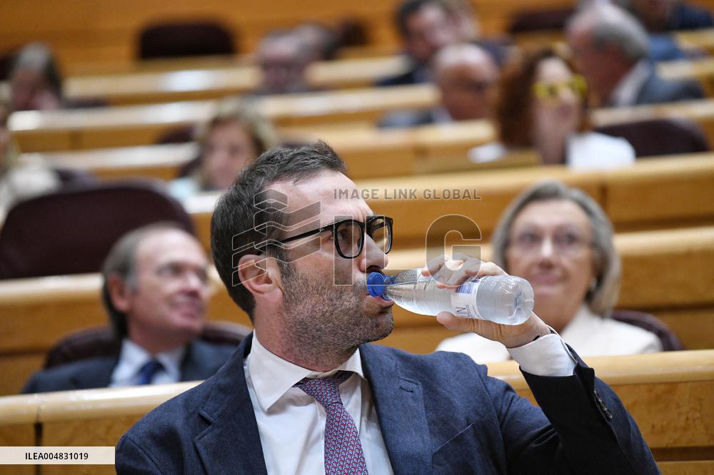 Government Faces Economic Questions in Senate - Madrid