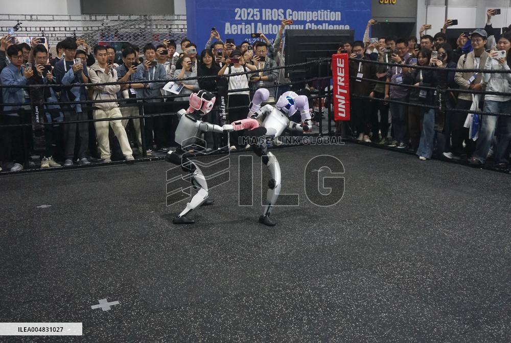 UNITREE Robot Fighting at IROS 2025
