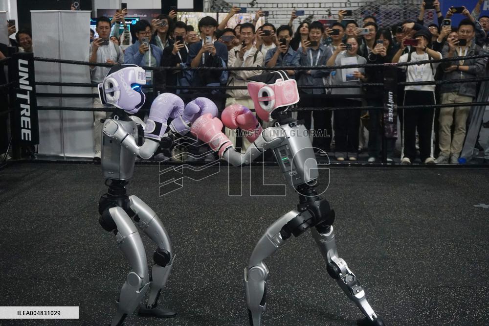 UNITREE Robot Fighting at IROS 2025