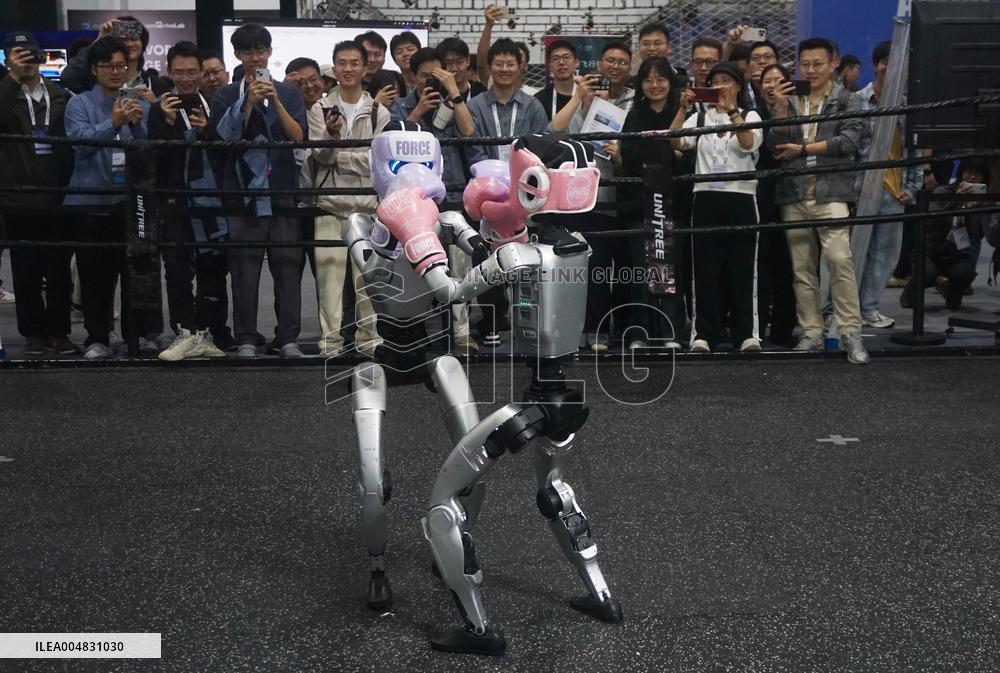 UNITREE Robot Fighting at IROS 2025