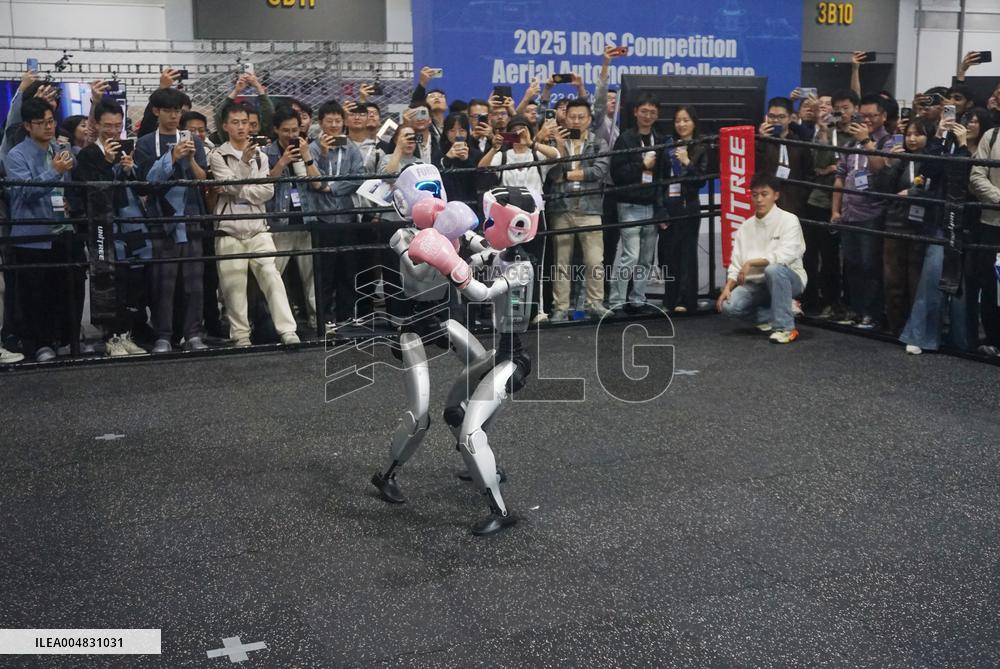 UNITREE Robot Fighting at IROS 2025