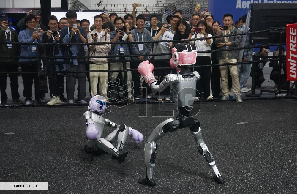 UNITREE Robot Fighting at IROS 2025