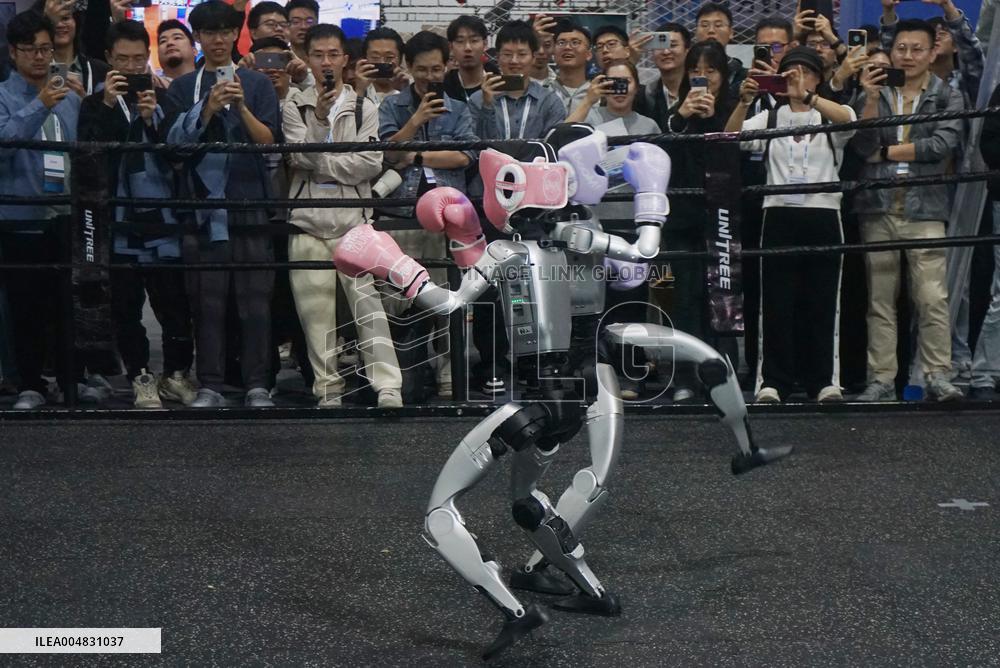 UNITREE Robot Fighting at IROS 2025