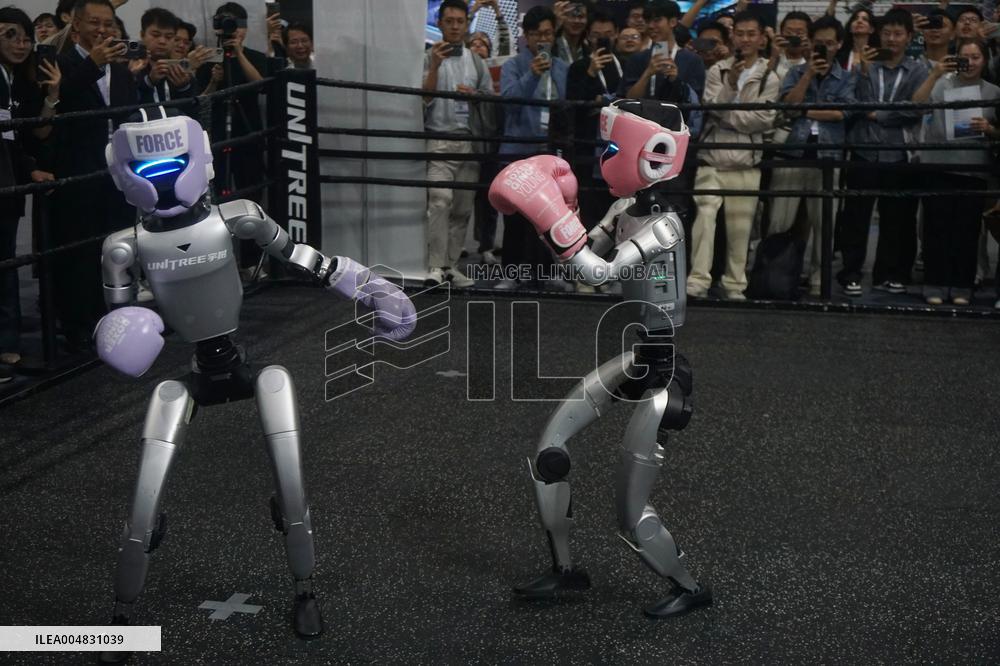 UNITREE Robot Fighting at IROS 2025