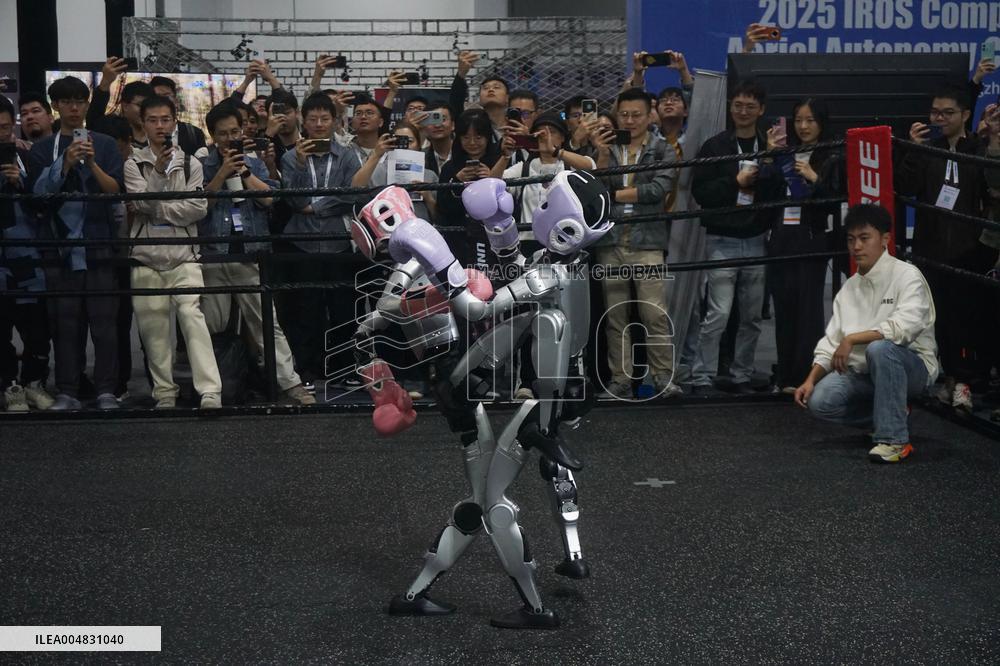 UNITREE Robot Fighting at IROS 2025