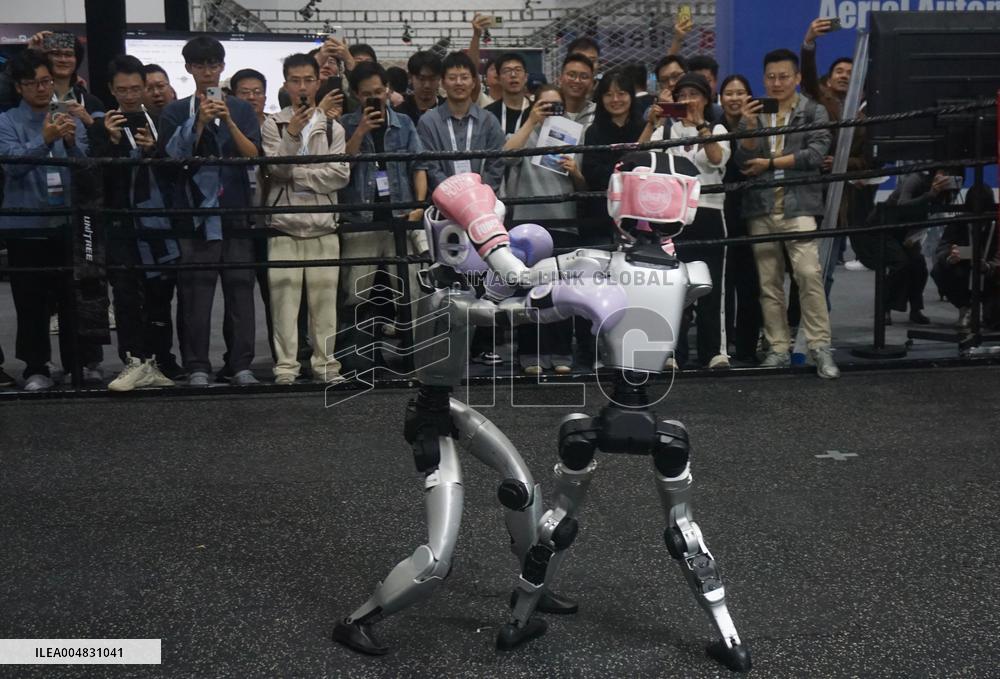 UNITREE Robot Fighting at IROS 2025