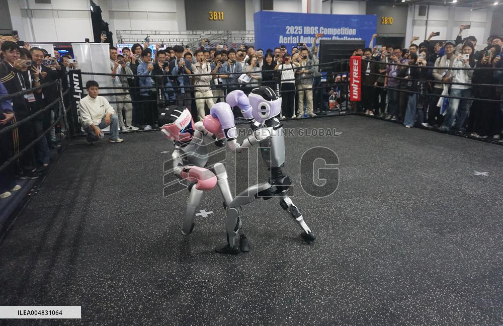 UNITREE Robot Fighting at IROS 2025