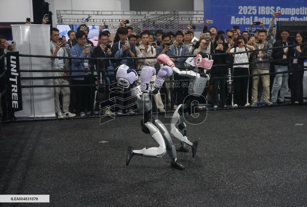 UNITREE Robot Fighting at IROS 2025