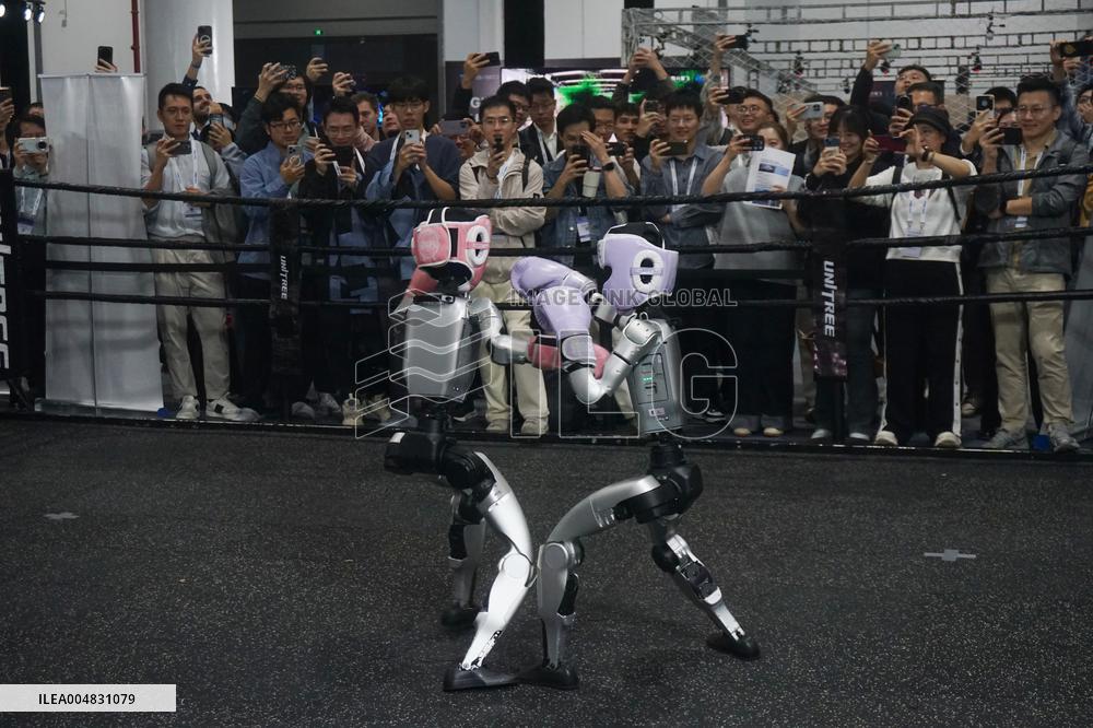 UNITREE Robot Fighting at IROS 2025