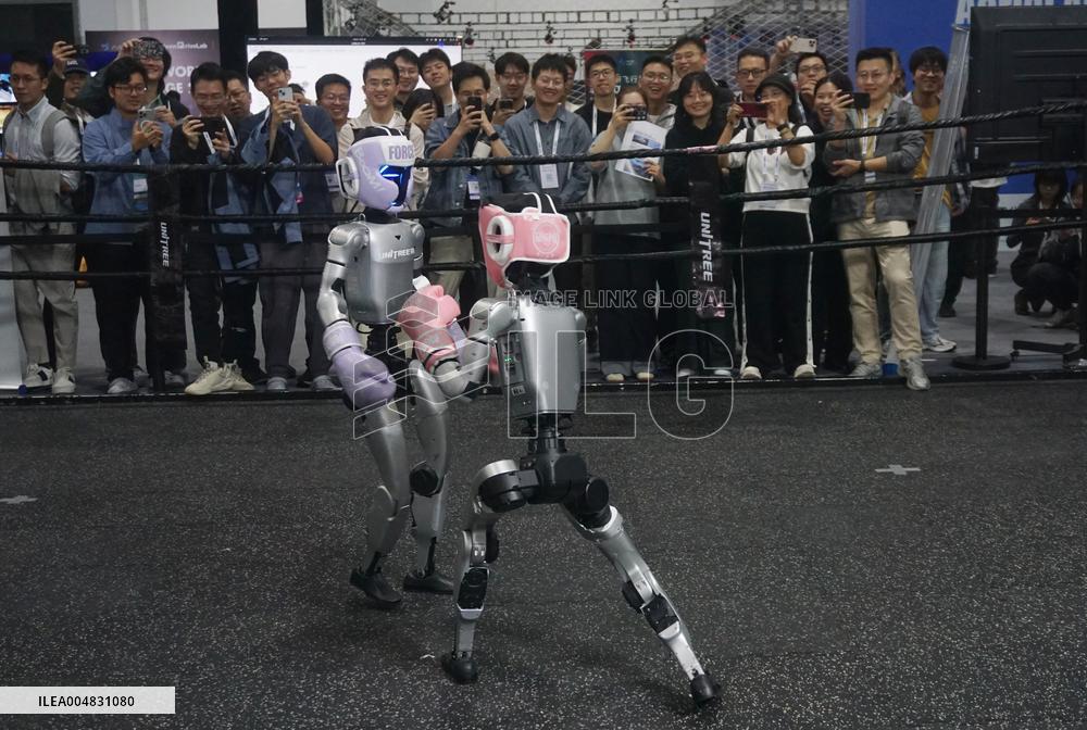 UNITREE Robot Fighting at IROS 2025