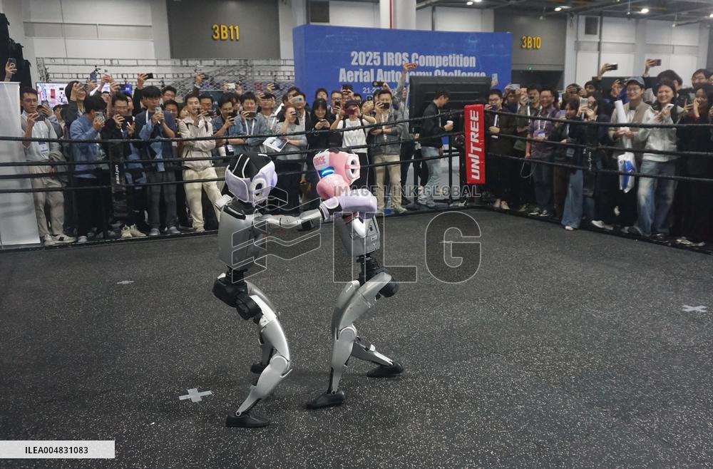UNITREE Robot Fighting at IROS 2025