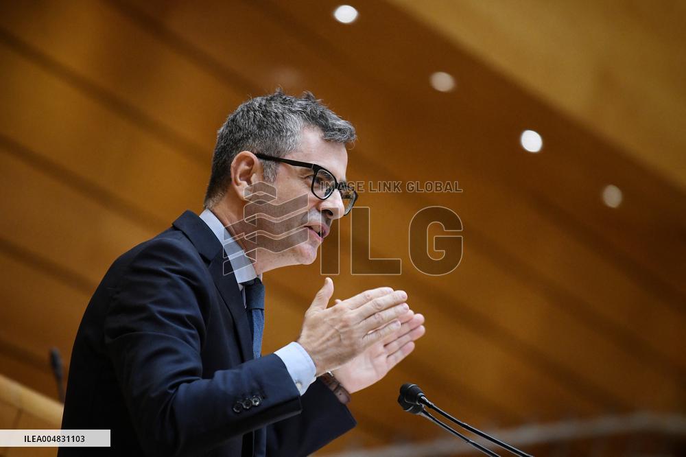 Government Faces Economic Questions in Senate - Madrid