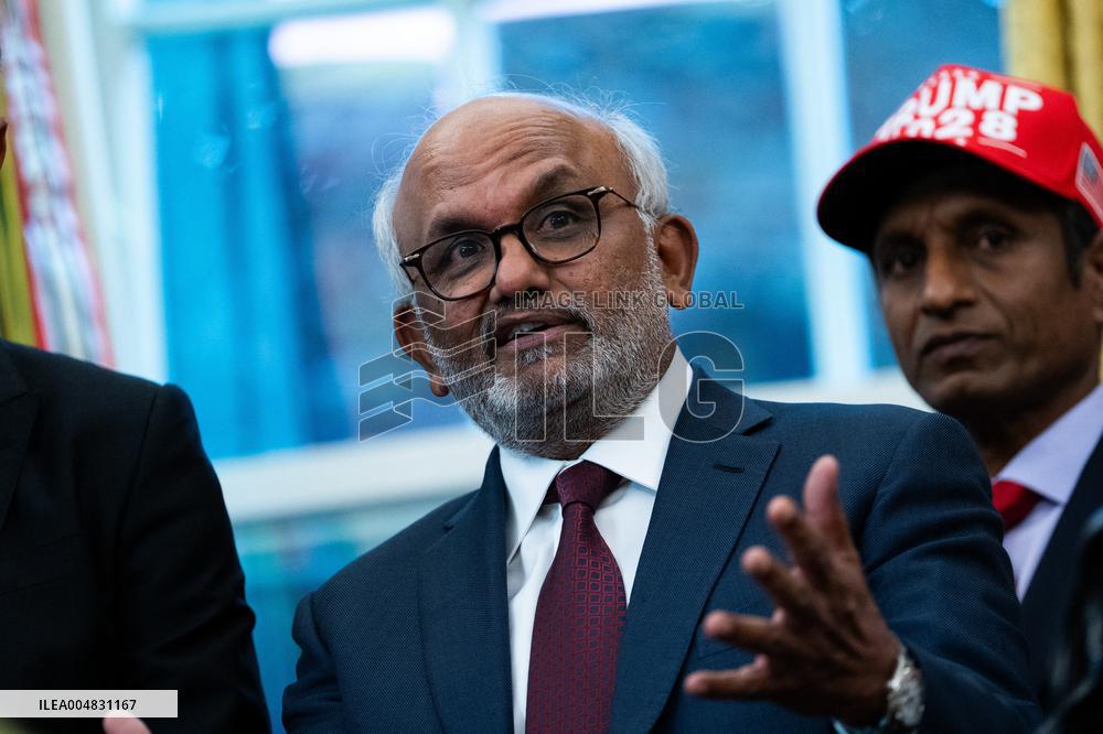 President Trump At Diwali Celebration - DC