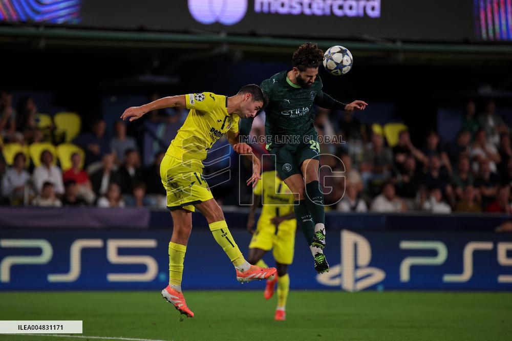 CALCIO - UEFA Champions League - Villarreal CF vs Manchester City