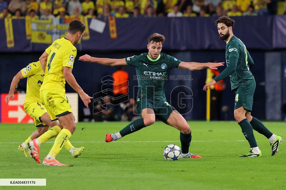 CALCIO - UEFA Champions League - Villarreal CF vs Manchester City