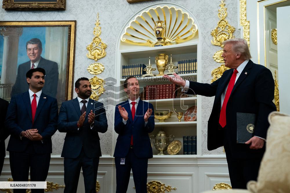 President Trump At Diwali Celebration - DC
