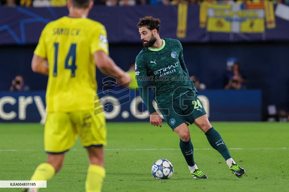 CALCIO - UEFA Champions League - Villarreal CF vs Manchester City