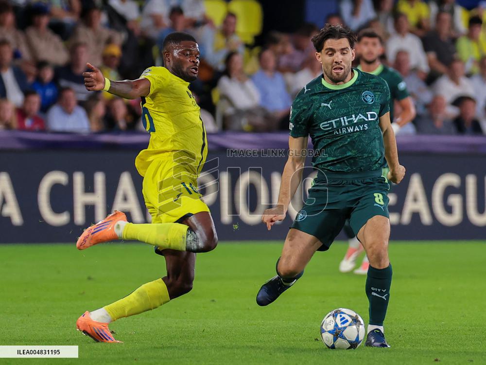 CALCIO - UEFA Champions League - Villarreal CF vs Manchester City