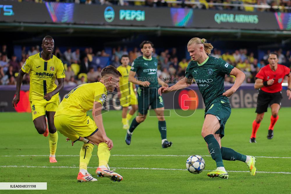 CALCIO - UEFA Champions League - Villarreal CF vs Manchester City