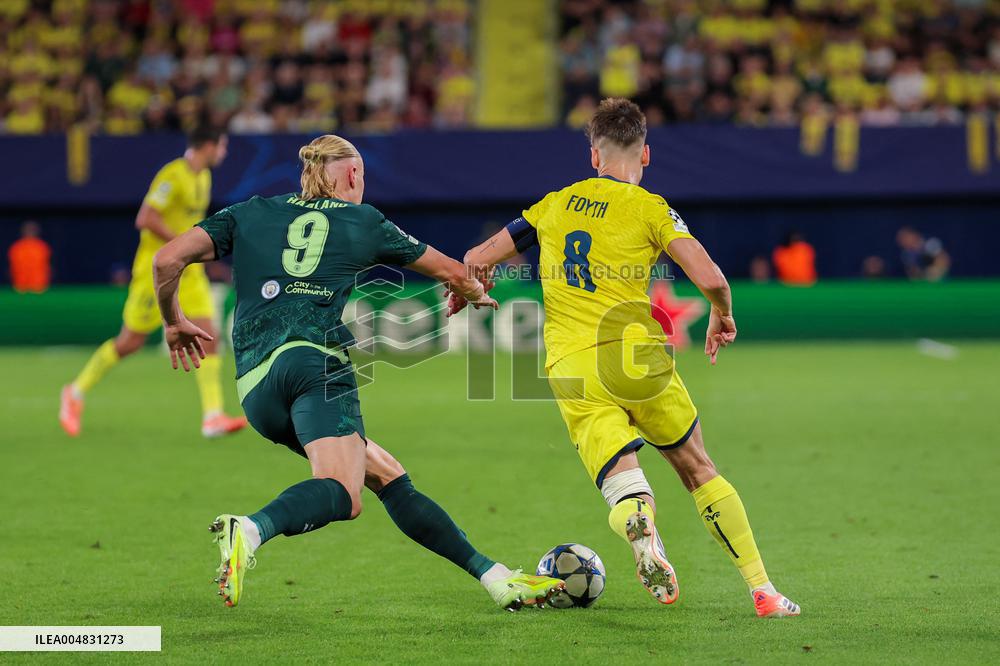 CALCIO - UEFA Champions League - Villarreal CF vs Manchester City