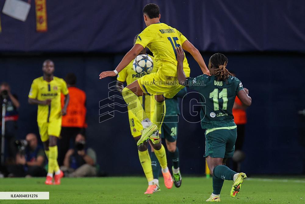 CALCIO - UEFA Champions League - Villarreal CF vs Manchester City