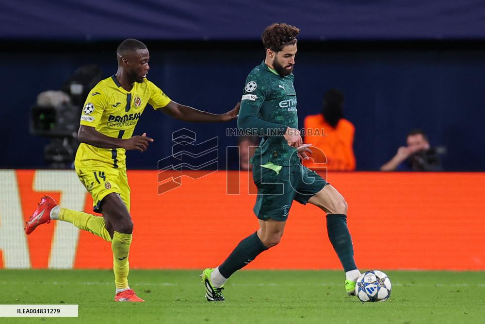 CALCIO - UEFA Champions League - Villarreal CF vs Manchester City