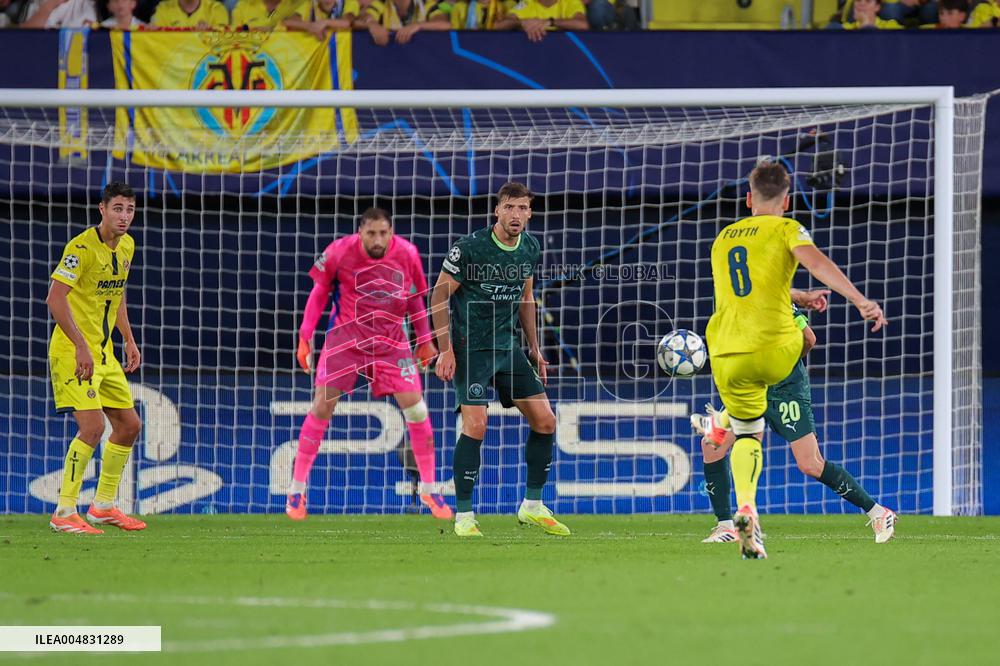 CALCIO - UEFA Champions League - Villarreal CF vs Manchester City