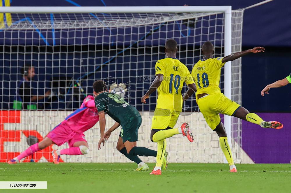 CALCIO - UEFA Champions League - Villarreal CF vs Manchester City