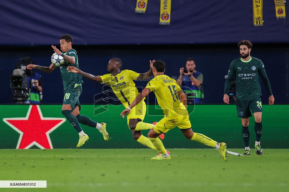 CALCIO - UEFA Champions League - Villarreal CF vs Manchester City