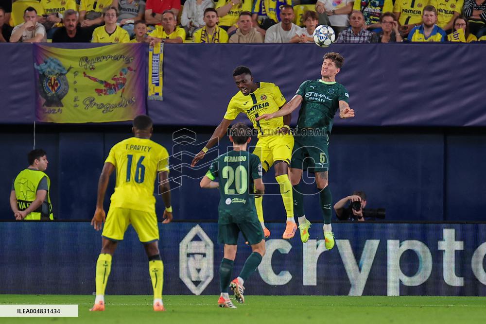 UEFA Champions League - Villarreal CF v Manchester City