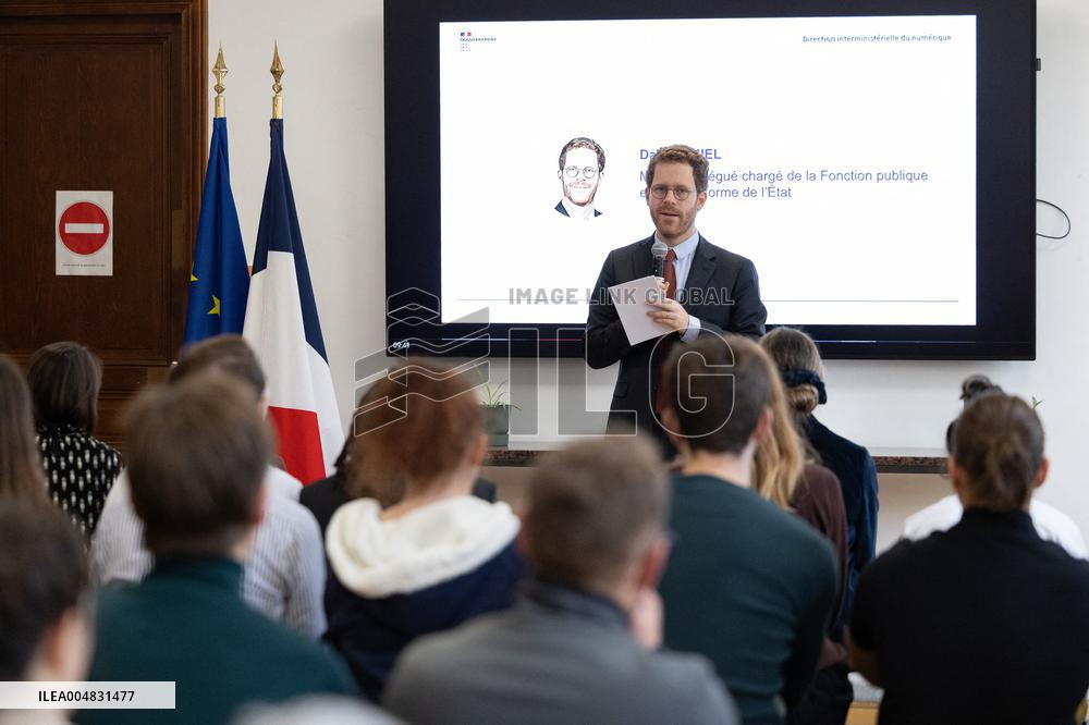 ALLiaNCE meeting about the launch of AI for public officials - Paris