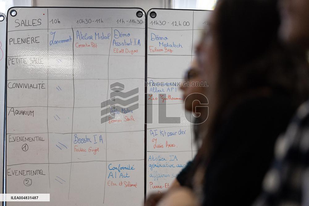 ALLiaNCE meeting about the launch of AI for public officials - Paris