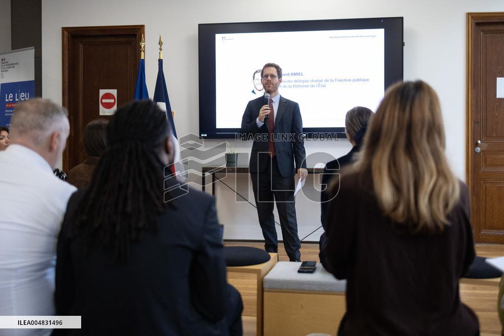 ALLiaNCE meeting about the launch of AI for public officials - Paris