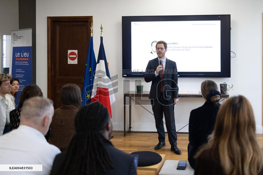 ALLiaNCE meeting about the launch of AI for public officials - Paris