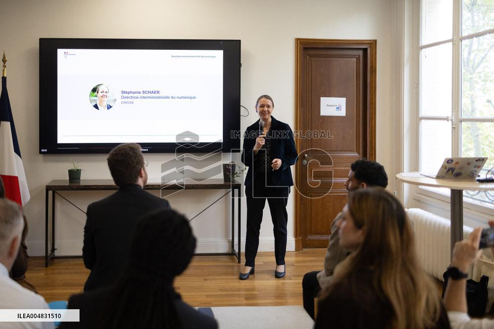 ALLiaNCE meeting about the launch of AI for public officials - Paris