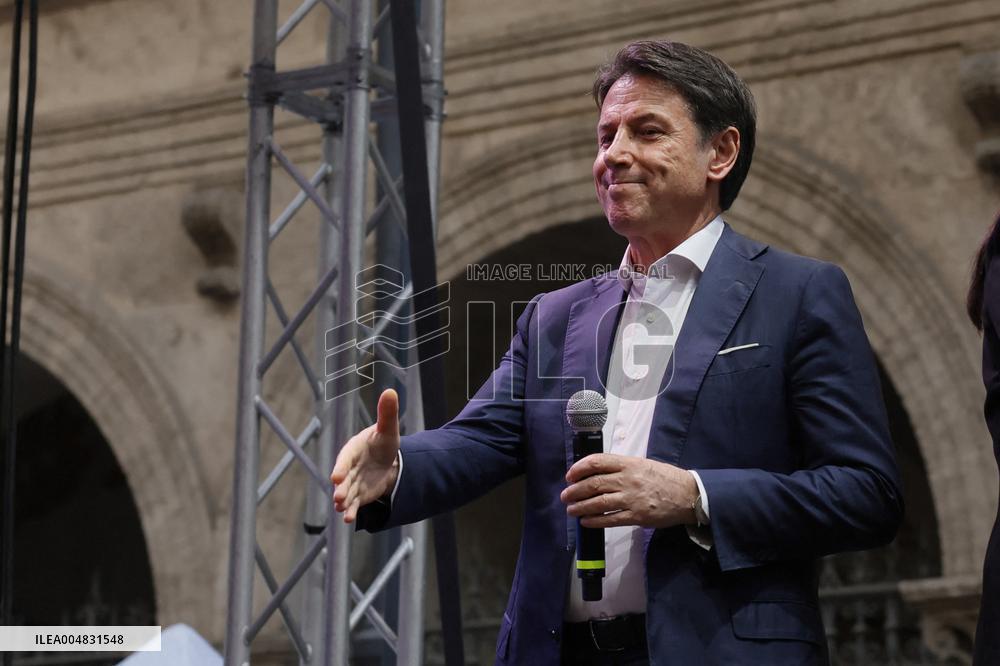 Press Freedom Rally Following Sigfrido Ranucci Attack - Rome