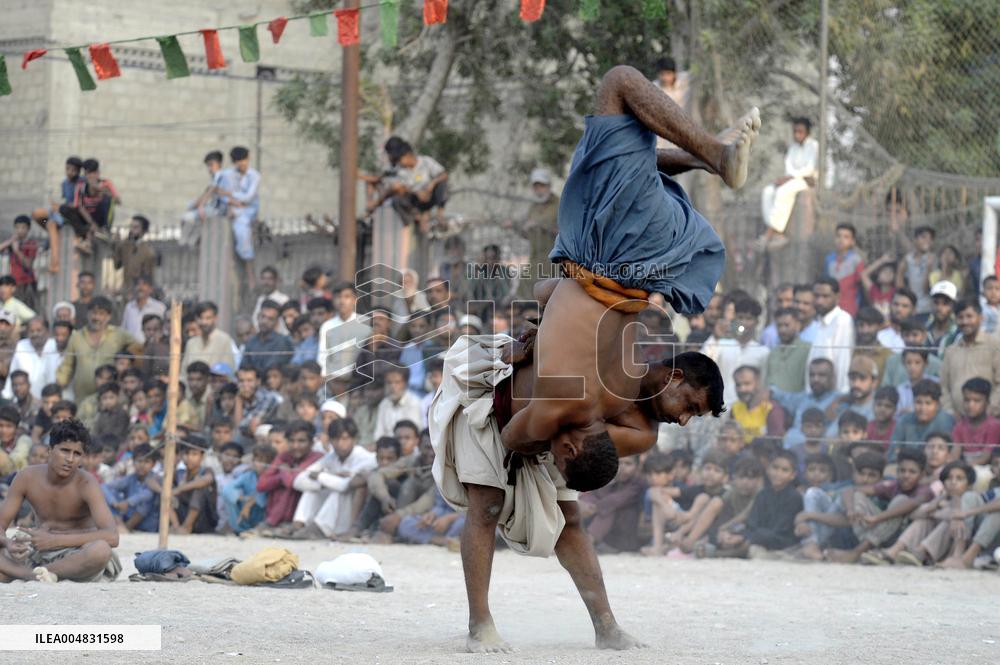 Sindh Traditional Wrestling - Pakistan