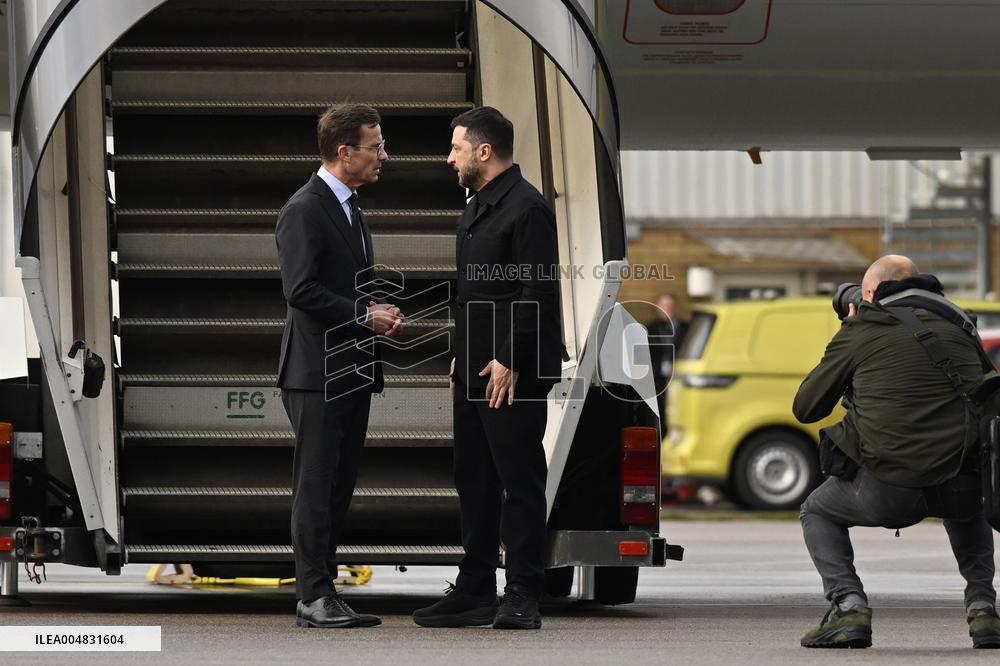 SWEDEN ZELENSKY KRISTERSSON MEETING