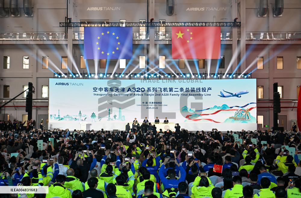 Airbus Inaugurated Its Latest Final Assembly Line (fal) - China