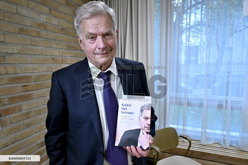 Sauli Niinistön kirja "Kaikki tiet turvaan Sinnikkään Suomen suunta" julkaistaan